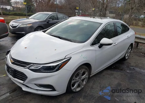 2018 Chevrolet Cruze Premier Auto из США, поврежденный, VIN 1G1BF5SM8J7242329